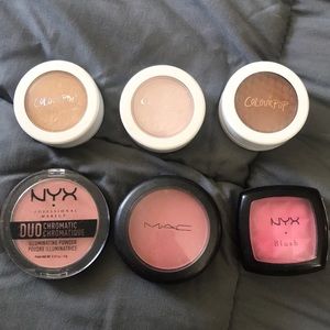 Mac, colourpop and NYX cheek bundle!
